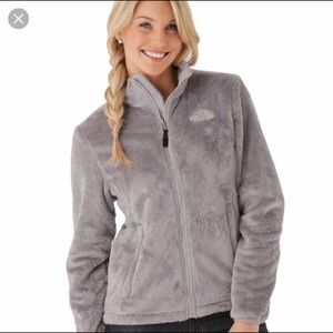North Face osito fleece jacket Gray